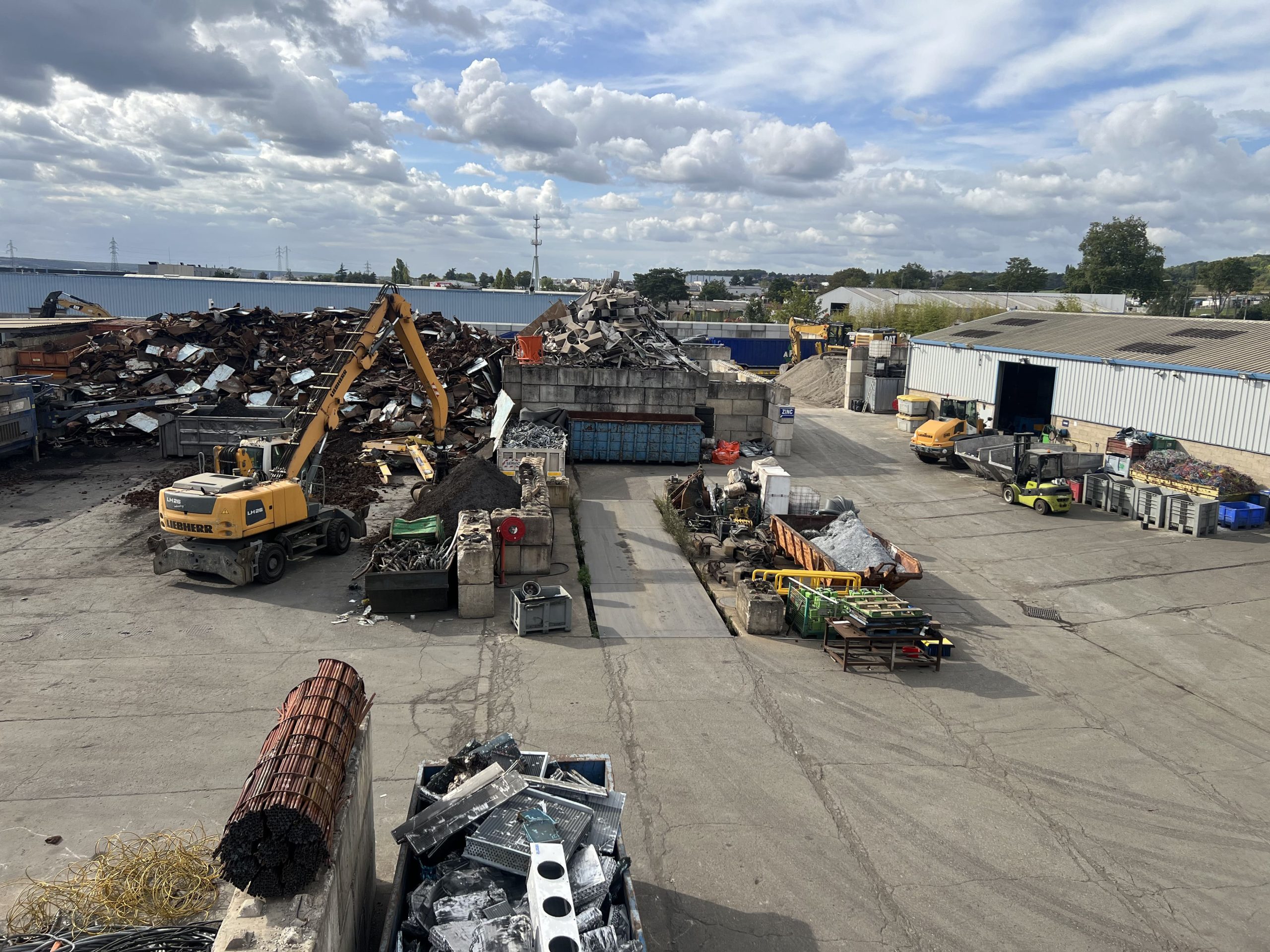 amf achat metaux ferrailles